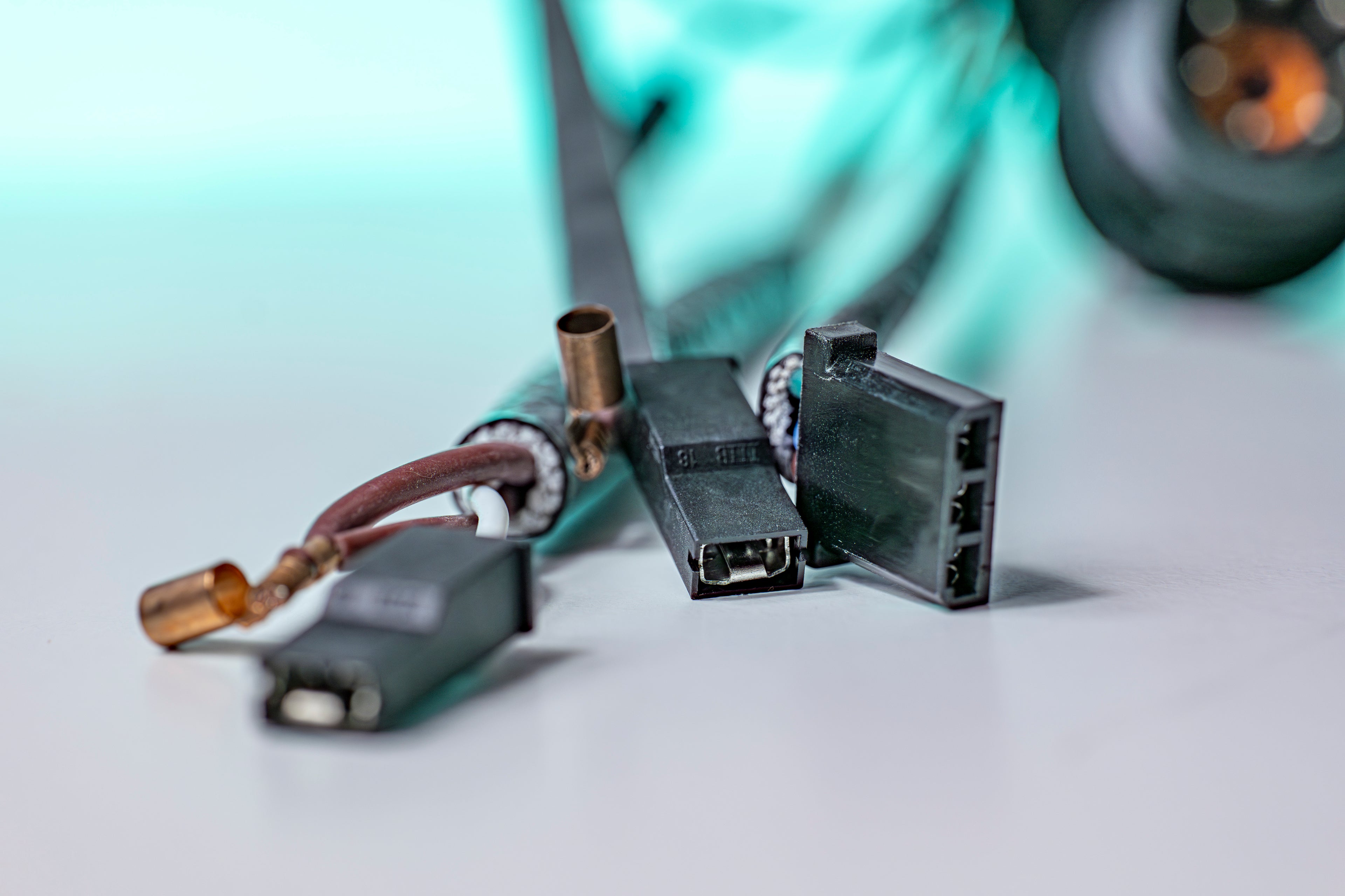BMW E31 EU Spec Complete Headlight Wiring Harness (Pair) From 06/1992 # 63128354539